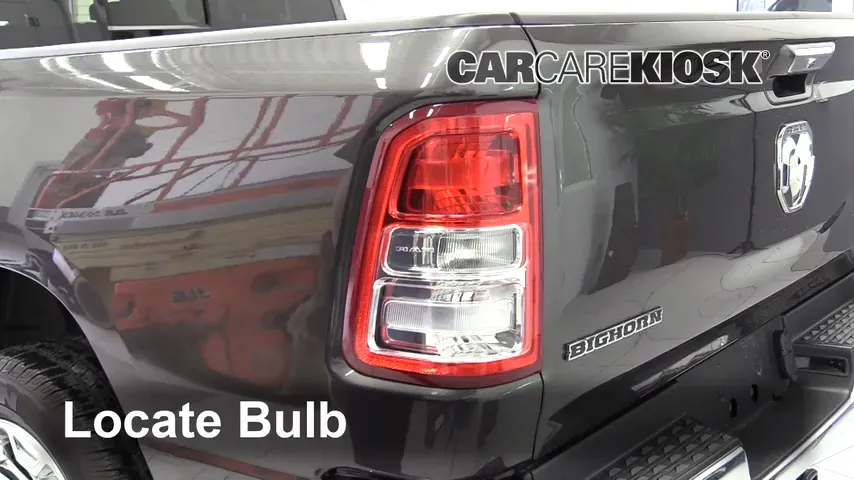 Tail Light Replacement on 2019 Ram 1500 Big Horn 5.7L V8 Crew Cab Pickup